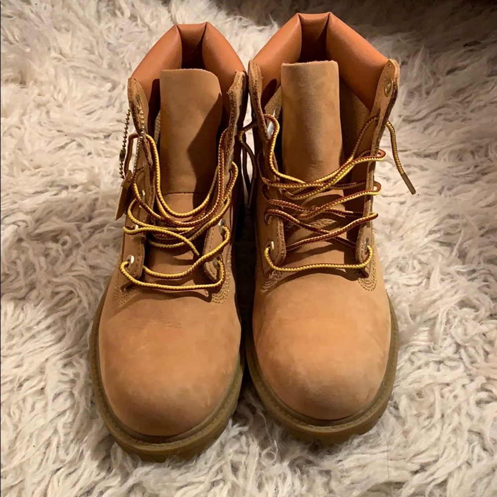 Tan boots